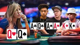 INSANE COOLERS at $3,400,000 Super High Roller Ivey | Foxen | Addamo Epic Final Table Poker Showdown