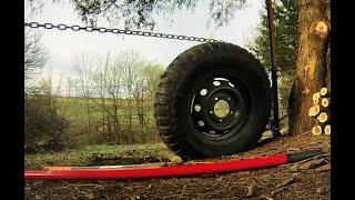 TNT Try New Things - 02:   Size matters when pulling fence posts with a rim or tire!