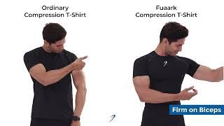 Fuaark Tshirts Vs Ordinary Tshirt | Gym Compression Tshirt