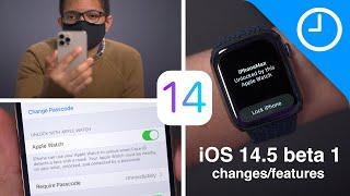 iOS 14.5 Beta 1 Changes and Features! What's new?