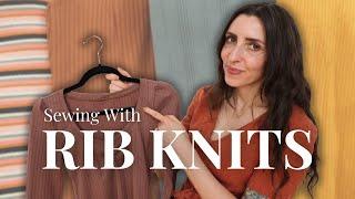 5 Tricks That Make Sewing with Rib Knits EASY