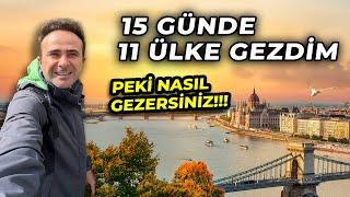 Я відвідав 11 країн за 15 днів - ось як спланувати європейський тур!!!