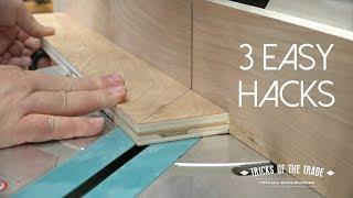 Miter Saw Hacks | Tricks of the Trade