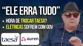 Elétricas vão Sofrer? Taesa Taee11 por Eletrobras Elet6? "Barsi erra tudo"? CPFL Cpfe3 Auren Aure3