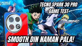 TECNO SPARK 30 PRO MOBILE LEGENDS FULL GAMEPLAY - SMOOTH KAYA?!