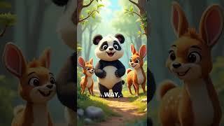 Noor and Panda's Magical Adventure #ai #youtube #disney #ytshorts #adventure #viralvideo #trending