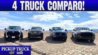 Truck Owners Compare Ford F-150, Ram 1500, Toyota Tundra, Chevy Silverado