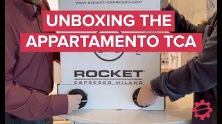 Unboxing the Rocket Espresso Appartamento TCA at Seattle Coffee Gear #unboxing #espressomachine