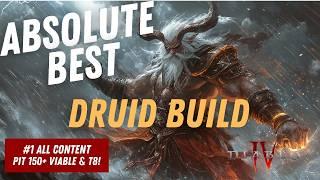 The BEST Druid Build In Diablo 4 Now Fully PERFECTED!