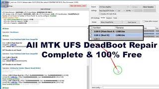 How To Make Modify LUN0 DUMP For MTK UFS Dead Boot Repair