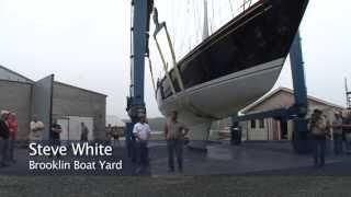 Brooklin Boat Yard Christens Sonny, a 70-foot Dieter Empacher cruising sailboat