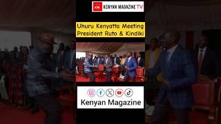 Watch Uhuru Kenyatta and William Ruto meeting in Embu face to face