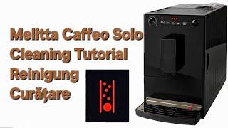 Melitta Caffeo Solo - Cleaning Tutorial