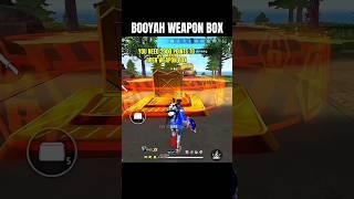 New Booyah Weapon Box  Free Fire Booyah Points in BR | How To Unlock Weapon Box #freefire #shorts