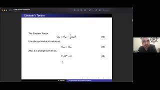 JC series #46 - Khalid Saifullah, Using Lie Symmetries to Solve Einstein’s Field Equations .