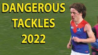 AFL Dangerous Tackles and Good Tackles 2022 - Holding The Bull