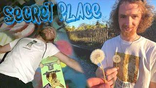 Skate Adventure to a Hidden Train Hideout!