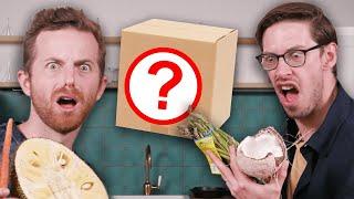 Try Guys Swap Mystery Cooking Boxes