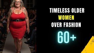 Natural older women over 50 - fashion ideas | plus size fashion mature women