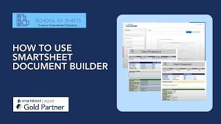 How to Use Smartsheet Document Builder | Smartsheet Tutorial