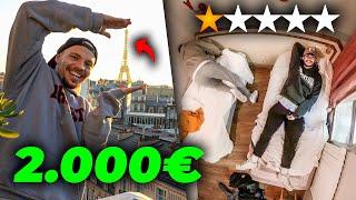 TEUERSTES HOTEL vs BILLIGSTES HOTEL in PARIS! *zu ranzig*