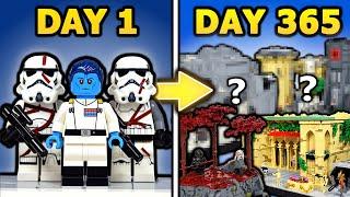 I spent a YEAR recreating Star Wars with LEGO... | 2023 Edition |