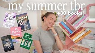 My summer book tbr  books I want to read this summer! 30+ books