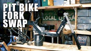 Pit Bike Fork Swap Vespa Gilera Citta Moped