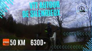 VTT  autour de Silenrieux  avec les lacs de l'eau d'heure.