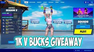 Fortnite 1,000 V Bucks Giveaway Sponsored By AAvirusAA