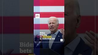 BIDEN Touts Inflation Reduction Act, Economy In REELECTION Bid