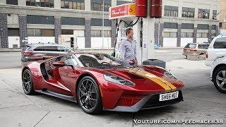 Chaos driving the Ford GT in NYC