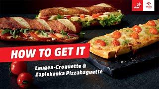 Neu im star café: Laugen-Croguette & Zapiekanka Pizzabaguettes