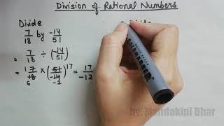 Division of Rational Numbers