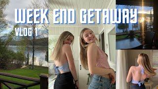 vlog: first weekend getaway of the summer