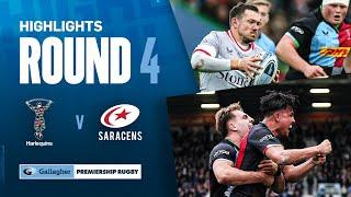 Harlequins v Saracens - HIGHLIGHTS | Heroic Defensive Display! | Gallagher Premiership 2024/25