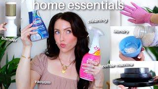 my home essentials!  favorites I use every single day (cleaning, laundry, appliances...)