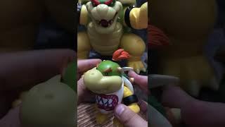 Toys are hard to open sometimes: Bowser Jr toy Opening #mario