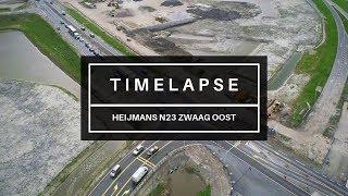 Timelapse Heijmans N23 Westfrisiaweg | Heijmans | Drone Addicts | N23 Westfrisiaweg | Timelapse N302