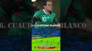 MEJORES FUTBOLISTAS MEXICANOS DE LA HISTORIA PARTE 6 #shorts #ligamx #futbolmexicano