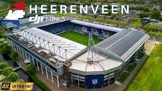 Heerenveen  Drone Video | Football City of Friesland | 4K UHD | Soft House - Relaxing Music