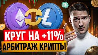 P2P Арбитраж связка на 11% - Арбитраж Криптовалюты РАЗБОР СВЯЗКИ