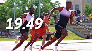 Erriyon Knighton 4TH FASTEST 200m EVER!