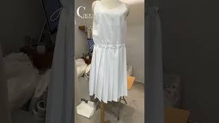 韓國連線實拍 涼感麻紗無袖洋裝 Chloe's Wholesale 正韓服飾  正韓代購  高雄左營門市