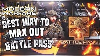 *BEST* WAY TO LEVEL UP SEASON 4 BATTLE PASS (Call Of Duty Modern Warfare)