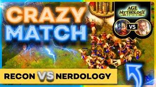 Age Of Mythology: Retold -  Recon Vs Nerdology CRAZY Match In 4K!