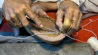 HOW REAL HANDMADE SHOES ARE MADE #handmade #asmr #diy #shoemaking #bespoke #craftsmanship #shoes #