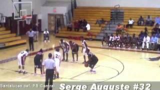 12/11/2009 Santaluces Chiefs vs Palm Beach Central Broncos -Serge Auguste Highlights