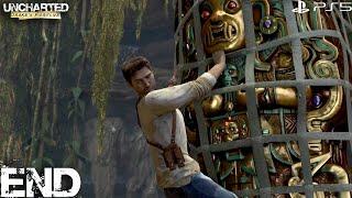 Uncharted Drake's Fortune PS5 Gameplay ENDING (Uncharted The Nathan Drake Collection)