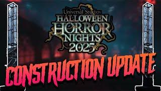 Halloween Horror Nights 2025 FIRST IN-PARK CONSTRUCTION UPDATE